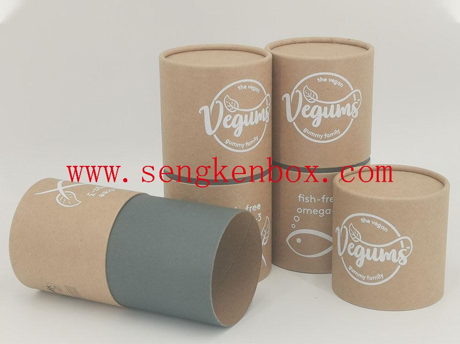 Vitamin Packaging Paper Tube