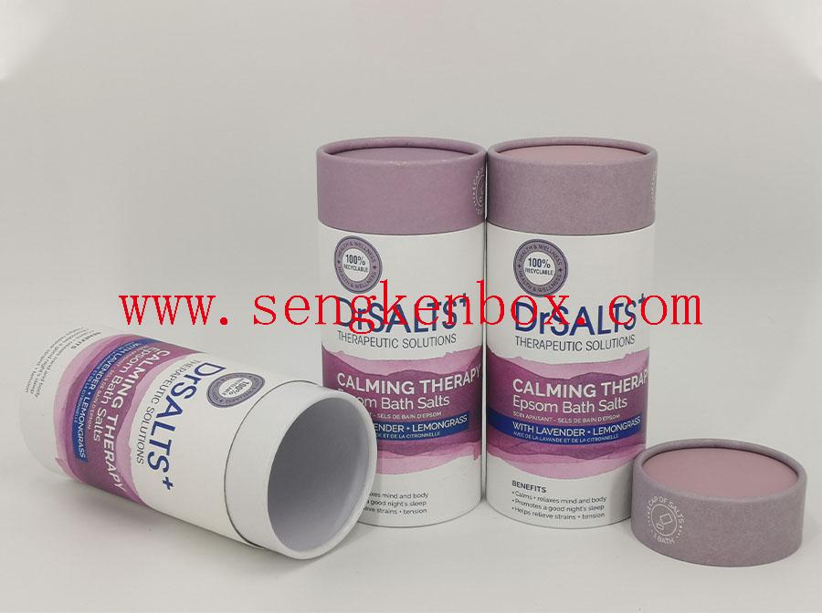Bath Salt Packaging Shaker Paper Tube