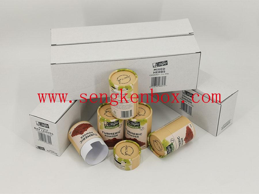 Round Health Food Packaging Box
