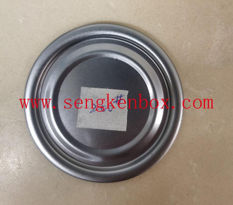 Food Grade Tinplate Lids Metal Bottom Covers Iron Tin End