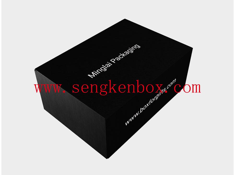 Black Folding Paper Packing Case