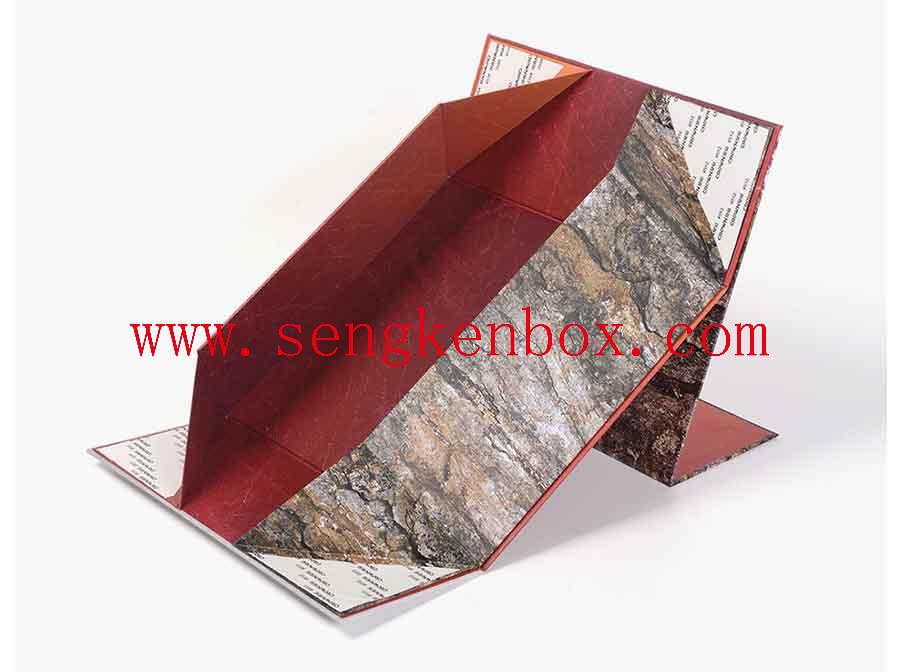 Red Splicing Paper Gift Box