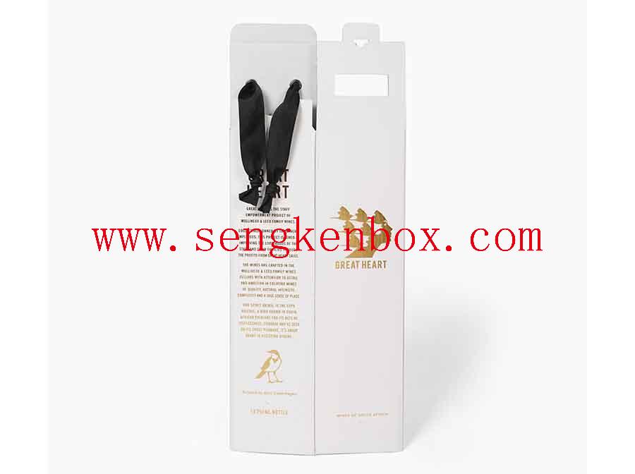 Gold Stamp Printed Perfume Folding Paper Box