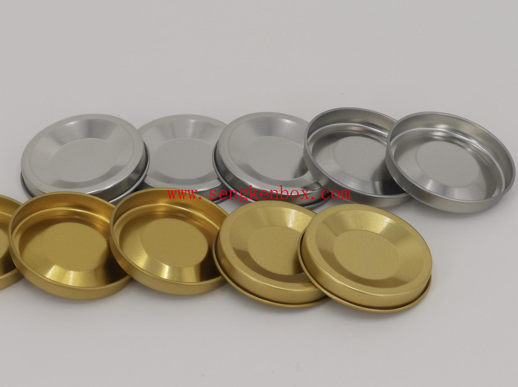 Inserted Tinplate Metal Top Lids