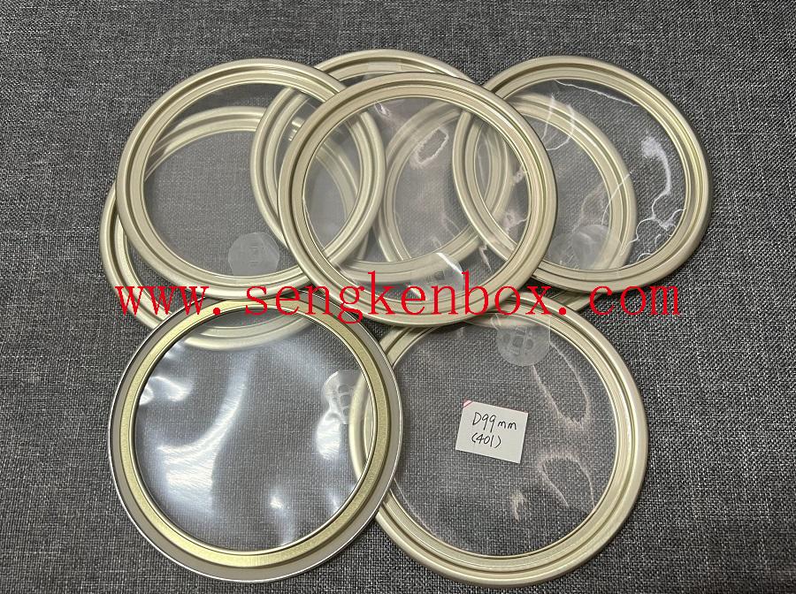 401 Transparent Easy Peel Off Lid