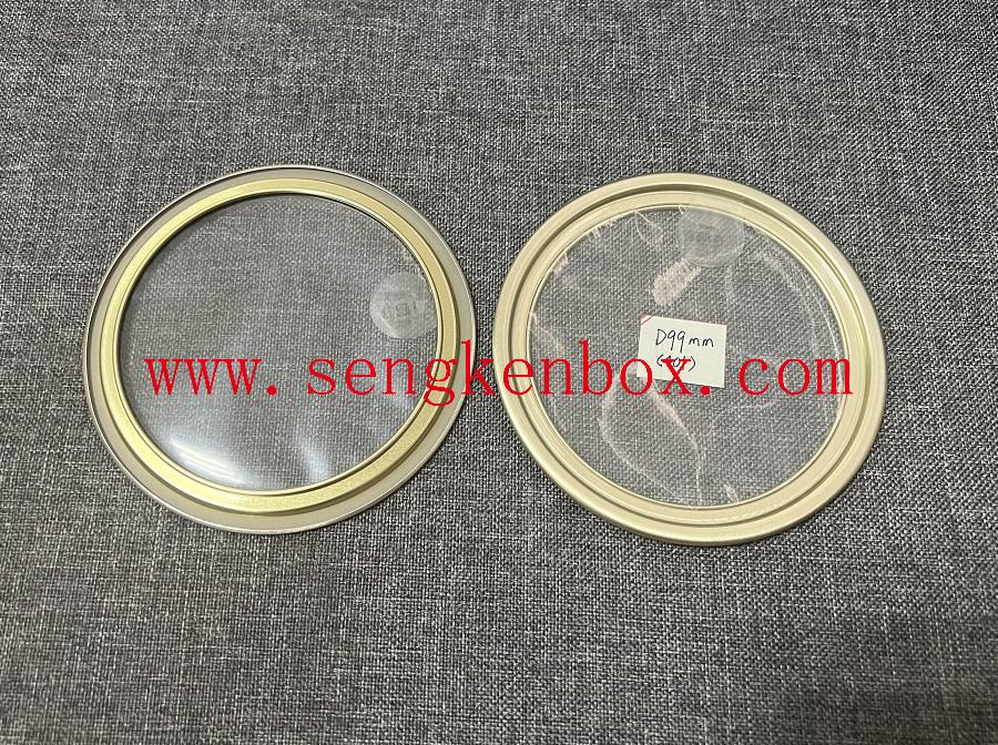 D99MM Transparent Easy Peel Off Lid