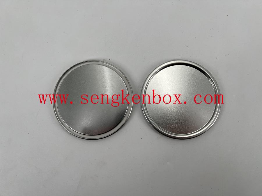 Round Tin Bottom Lids