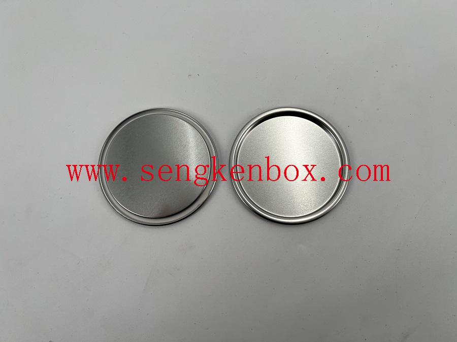 Paper Tube Bottom Flat Tin Lids