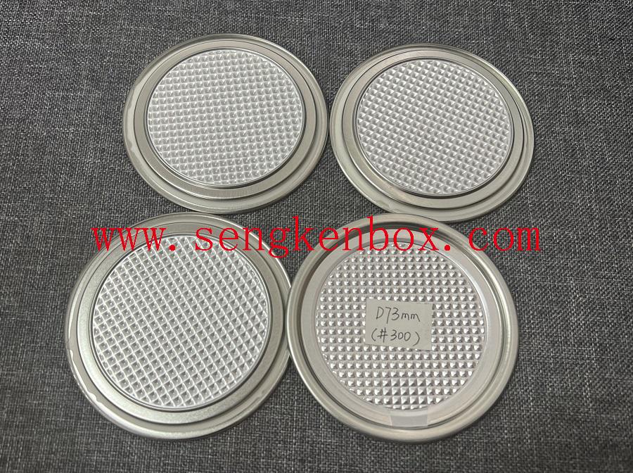 Tin Ring Aluminum Membrane Easy Peel Off Lids