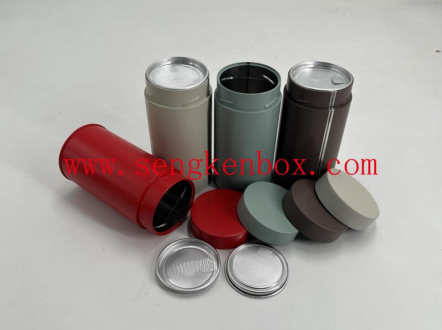 Tea Packaging Metal Tinplate Canister