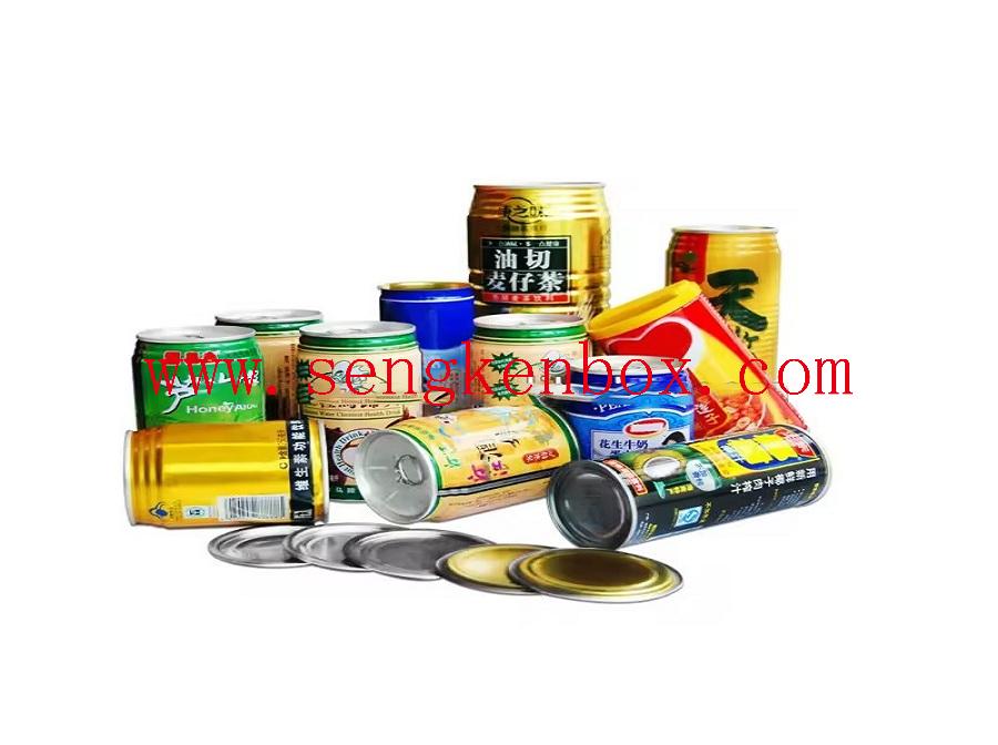 Tin can for coffee