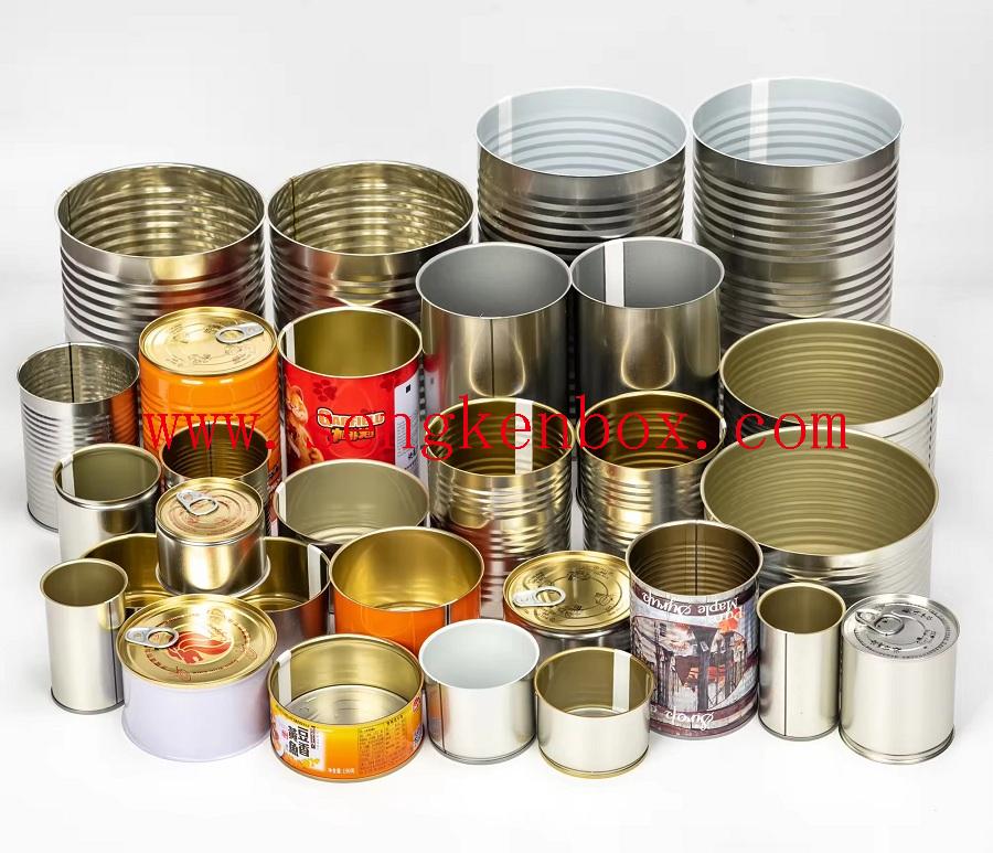 Meat paste tin can packaging