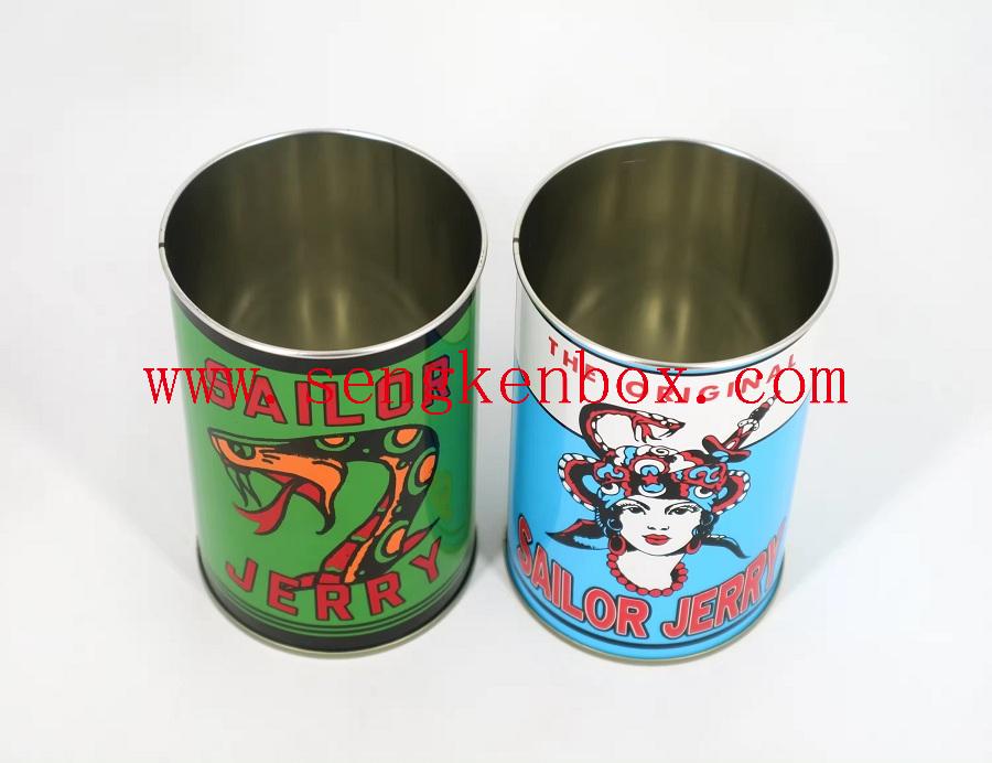 Tin can food container
