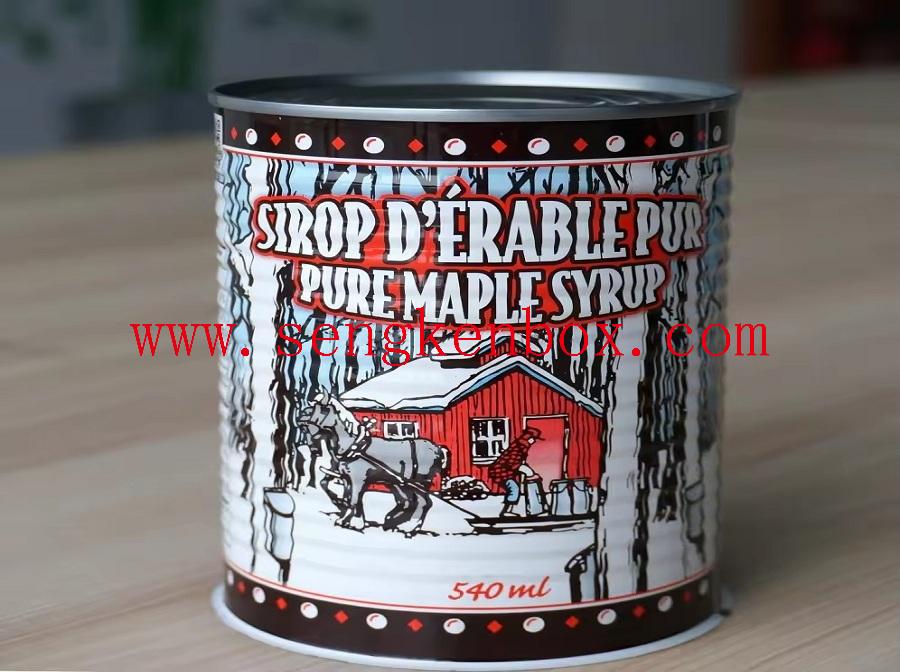 Tin can for matcha