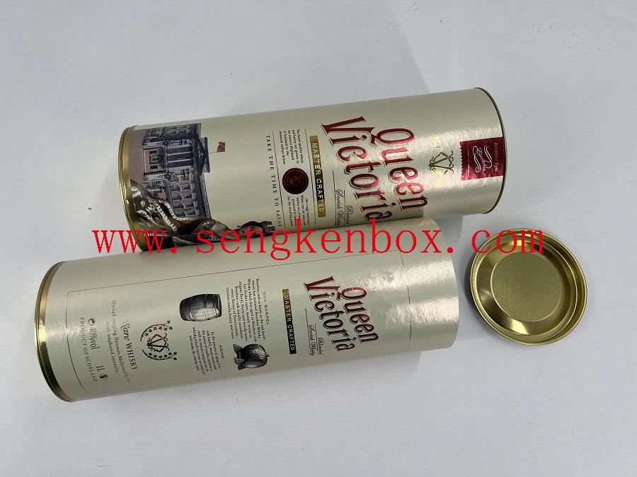 round tube wine gift box