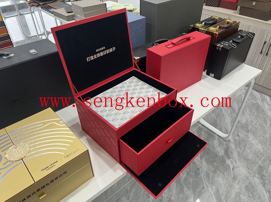 chocolate leather box