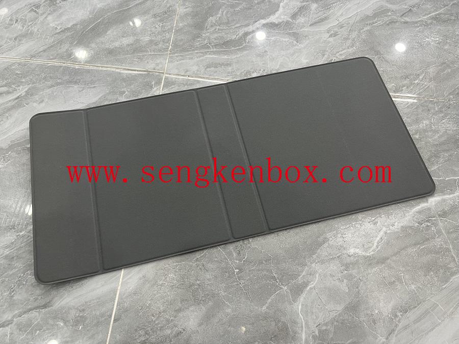 faux leather brown box