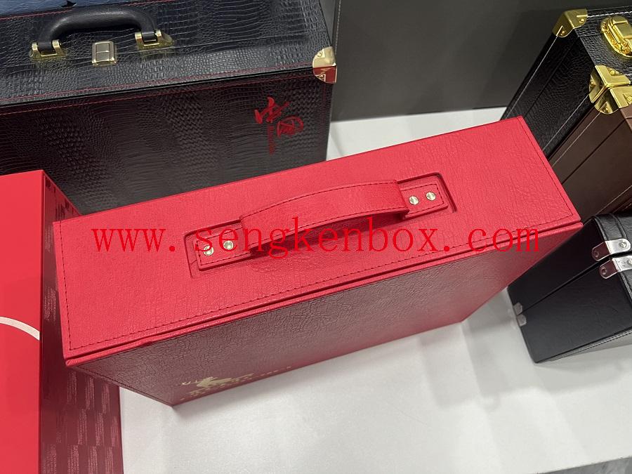 leather handles for gift boxes