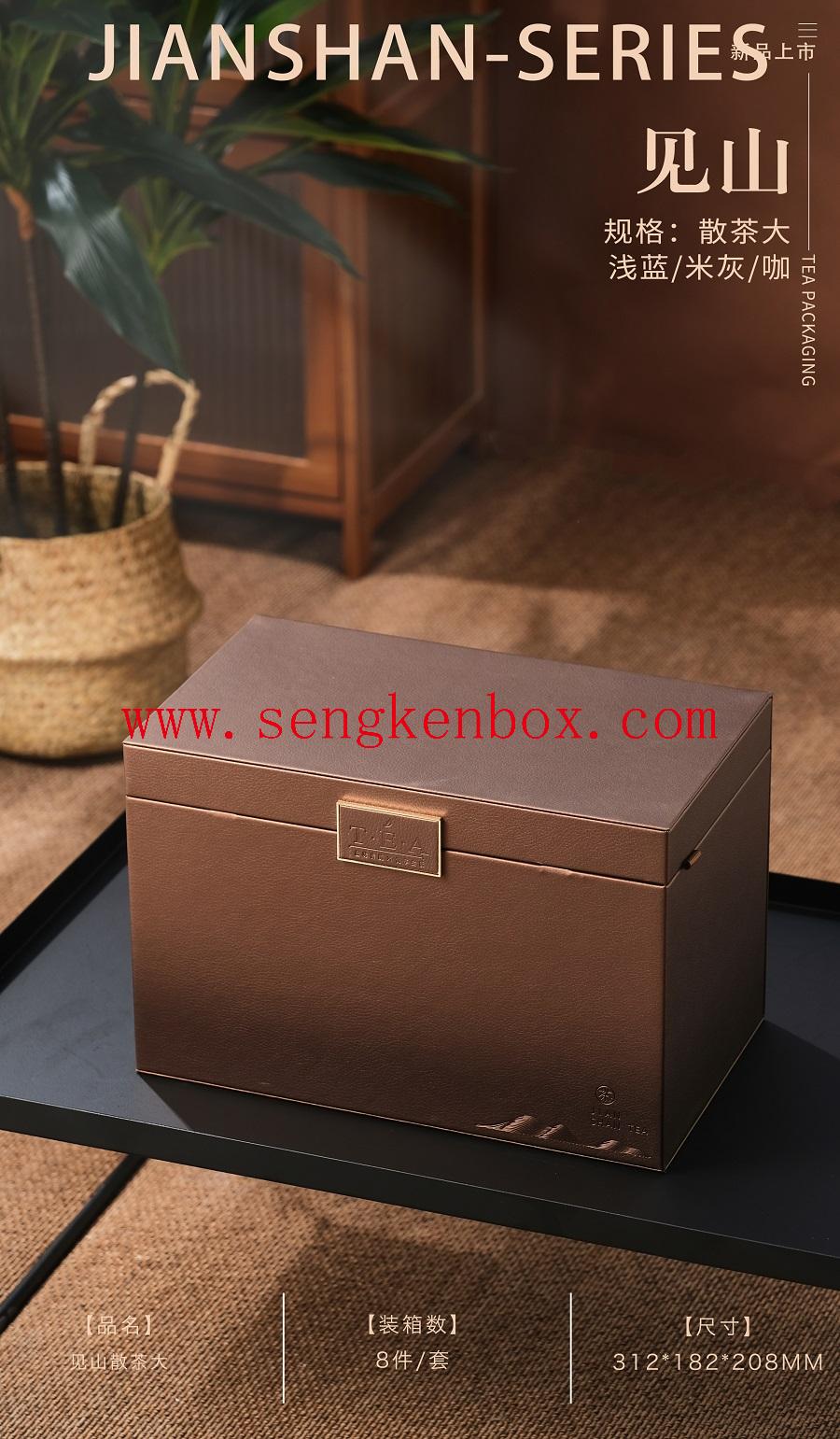 chinese tea in red box