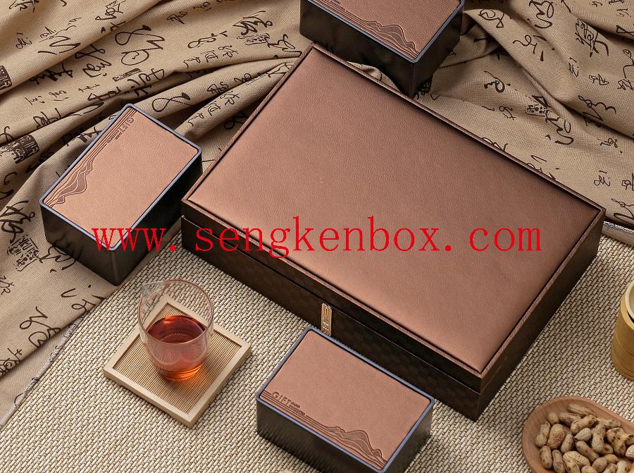 gentlemans box leather snakskin