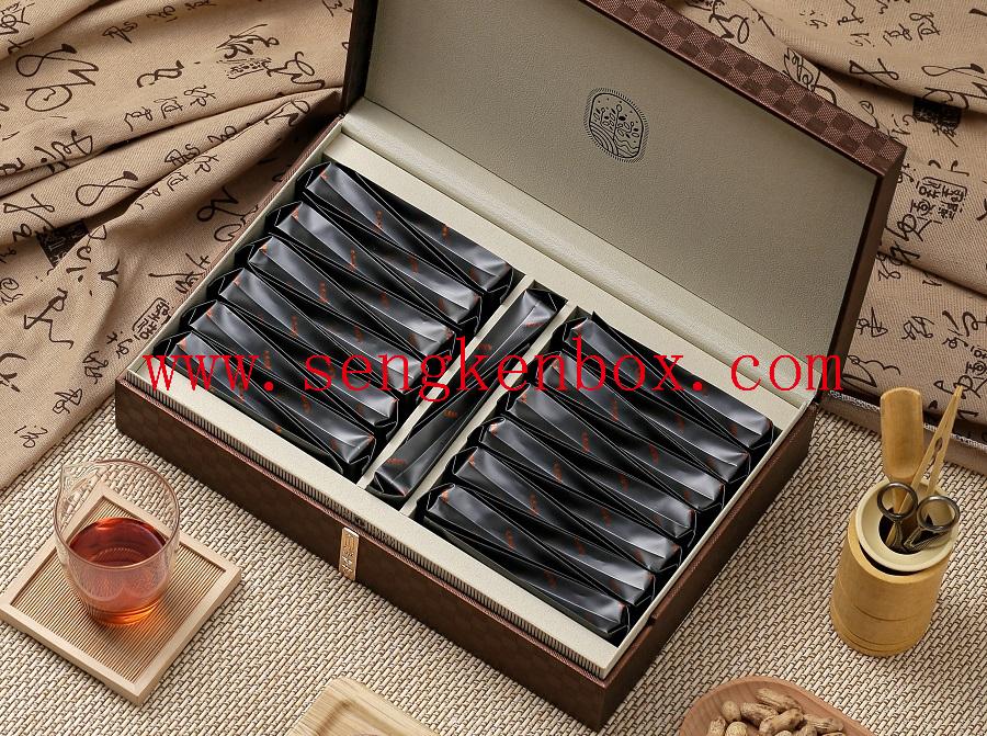 genuine leather jewellery travel boxes