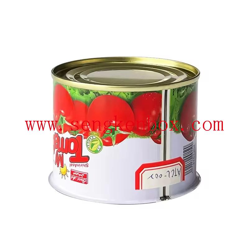 Metal aluminum tin can