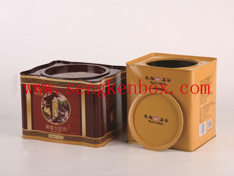 Luxury Square Metal Container