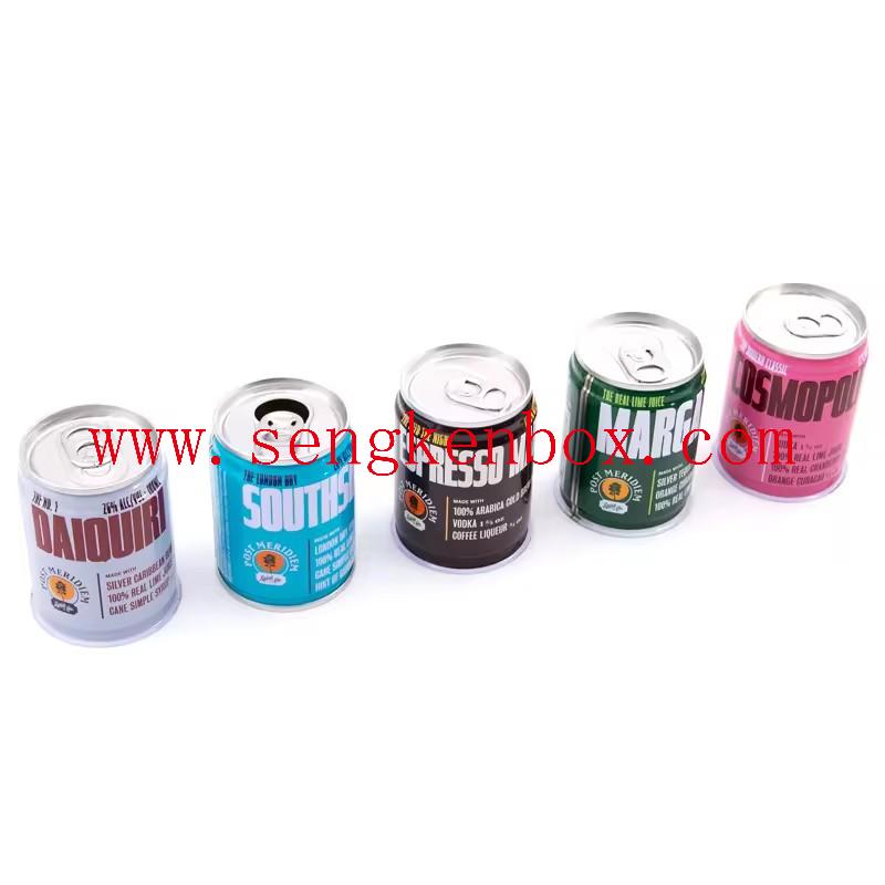Coffee can packaging tin can