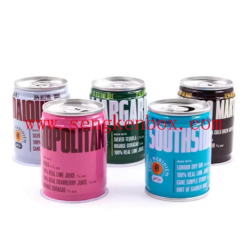 Tin can buckets for popcorn