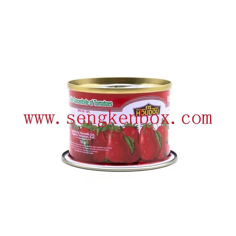 Coffee can packaging tin can