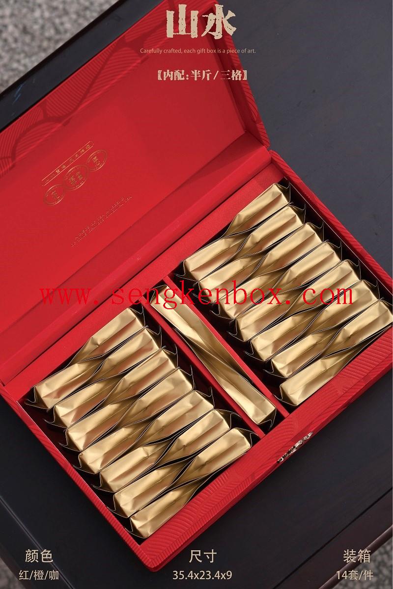 leather wallet men box