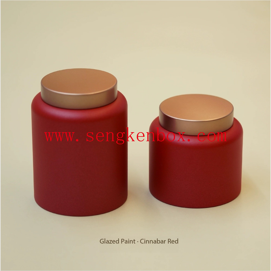 Enamel Sealed Tea Can