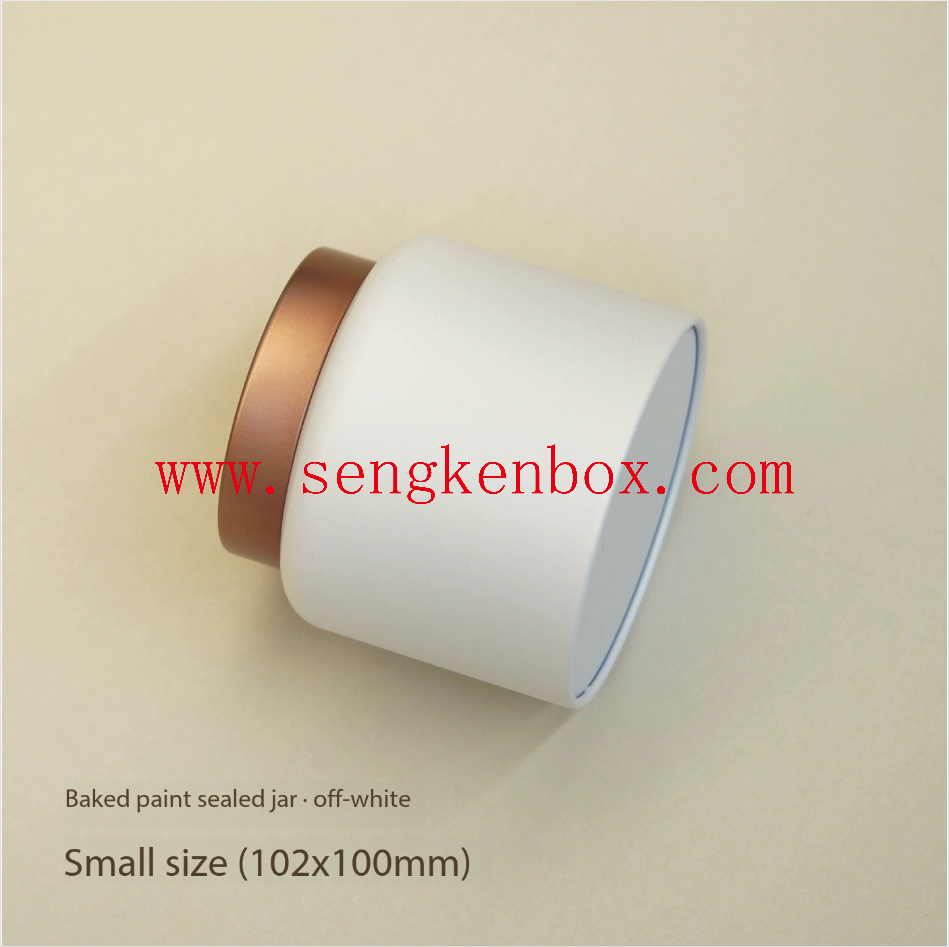 Seamless Frosted Enamel Sealed Iron Can
