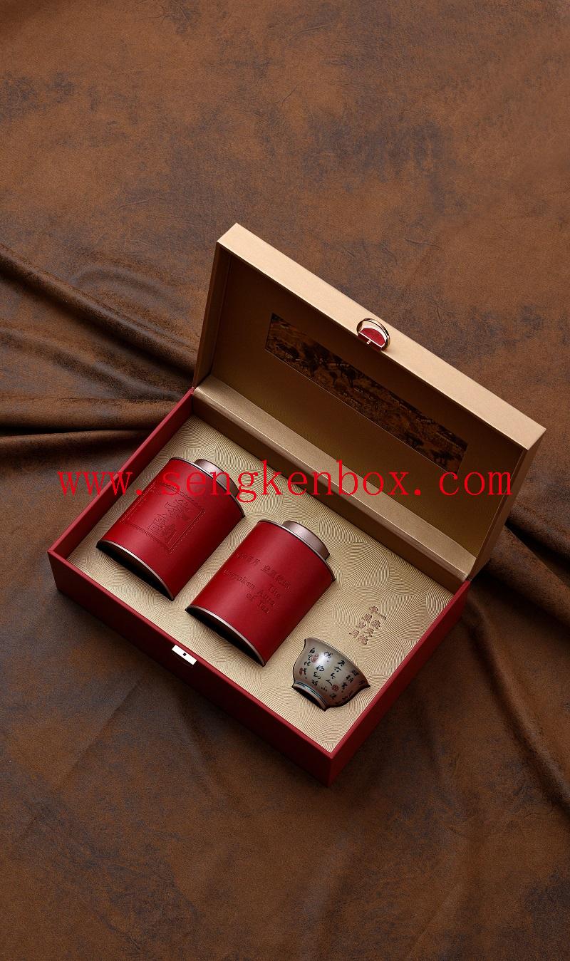 Leather-Clad Tea Box Leather-Clad Tea Box