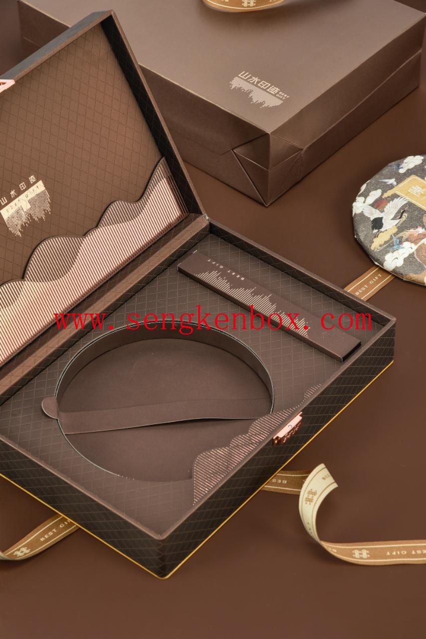 Leather Tea Packaging Box Leather Tea Packaging Box