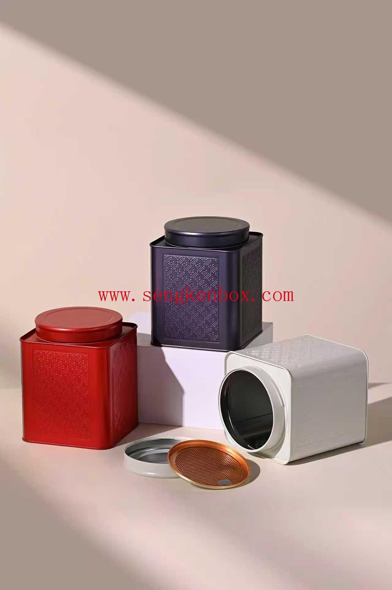 Enamel Sealed Tea Can