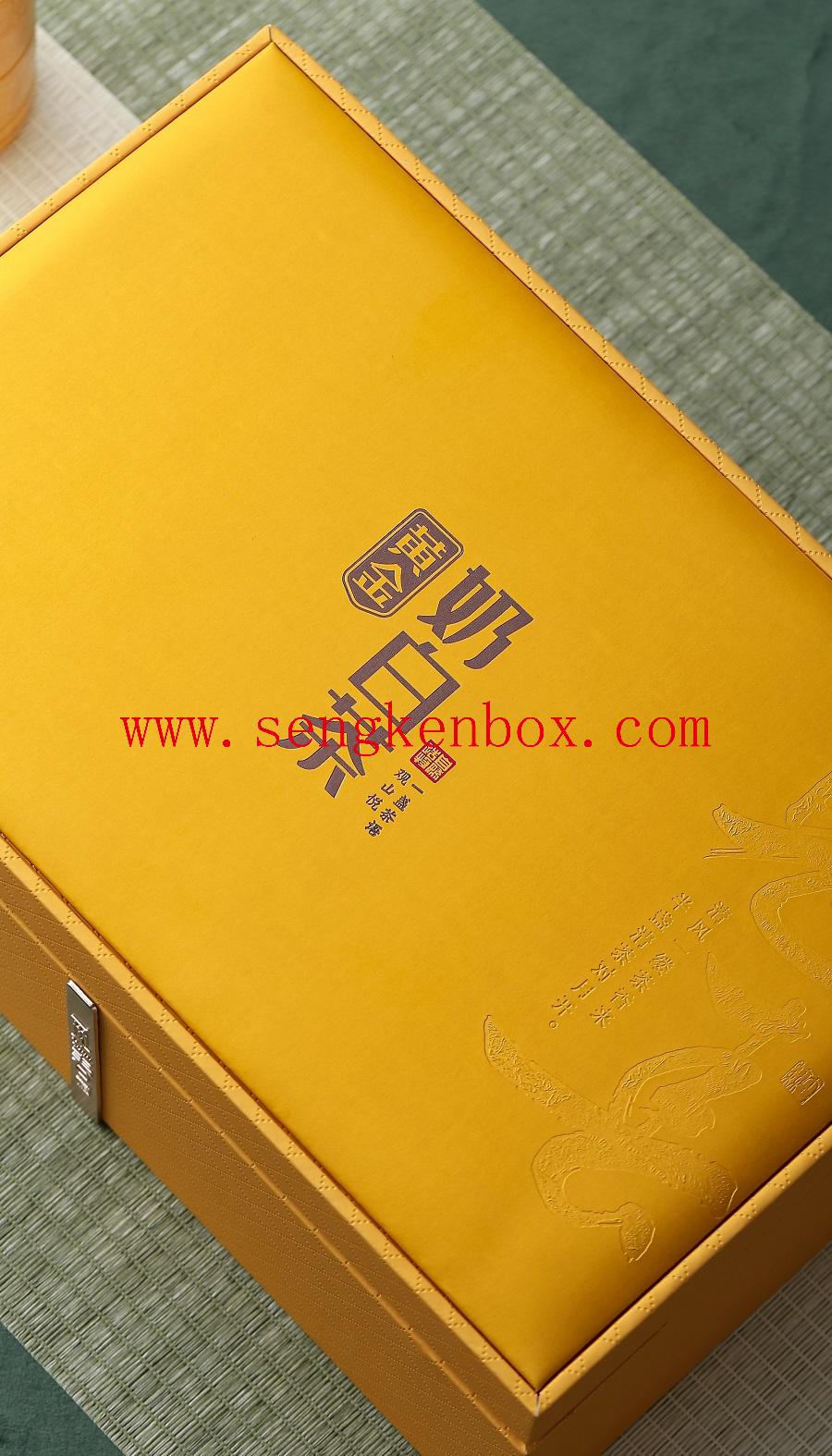 Enamel Sealed Tea Can Enamel Sealed Tea Can