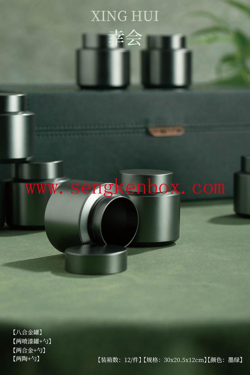 Enamel Sealed Tea Can Enamel Sealed Tea Can