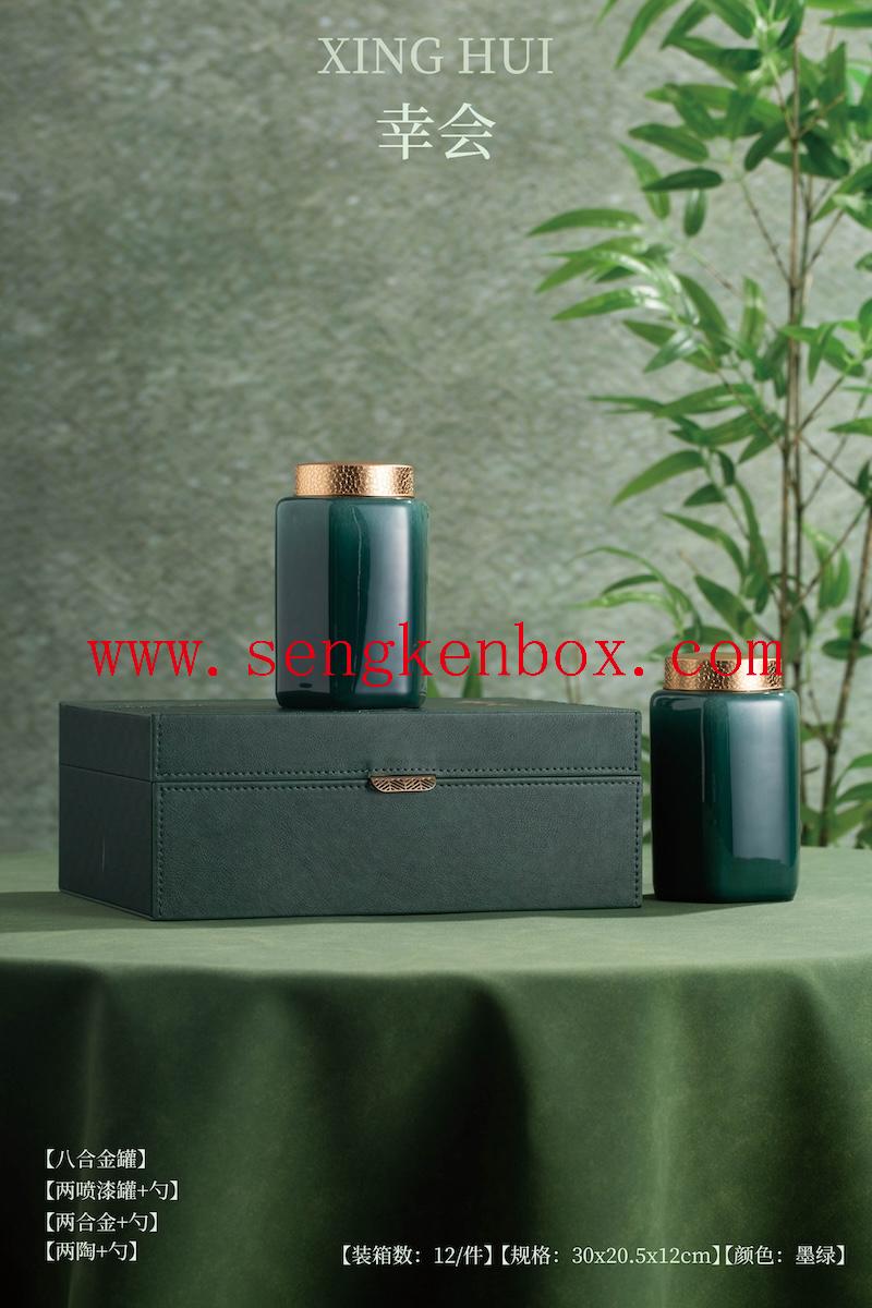 Enamel Sealed Tea Can Enamel Sealed Tea Can