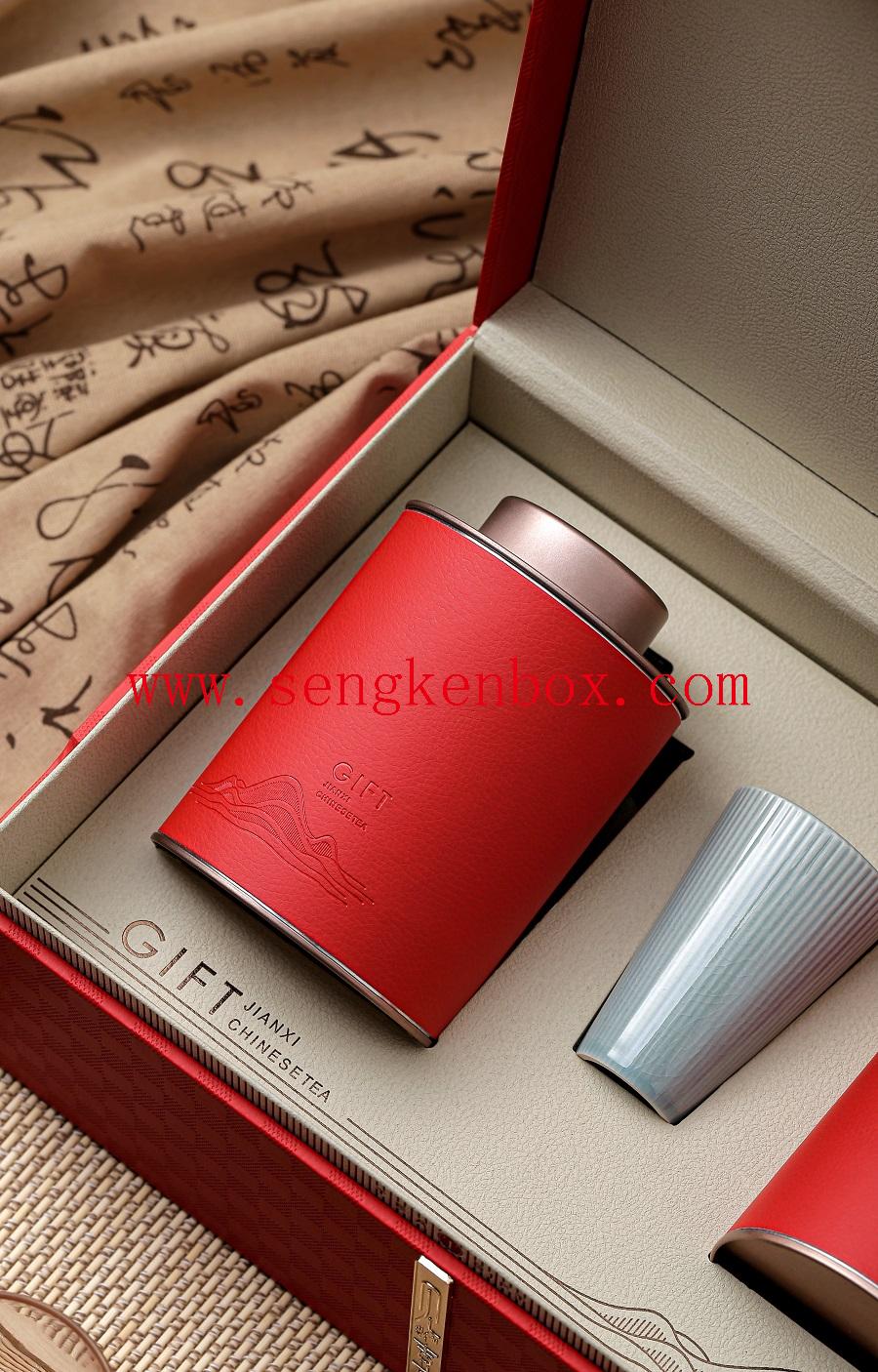 Enamel Sealed Tea Can Enamel Sealed Tea Can