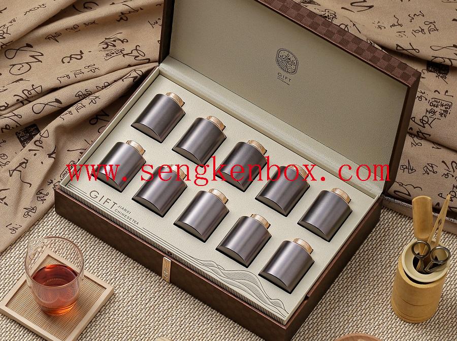 Enamel Sealed Tea Can Enamel Sealed Tea Can