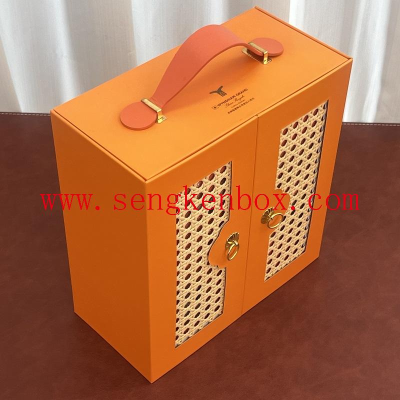 Double door gift packaging box