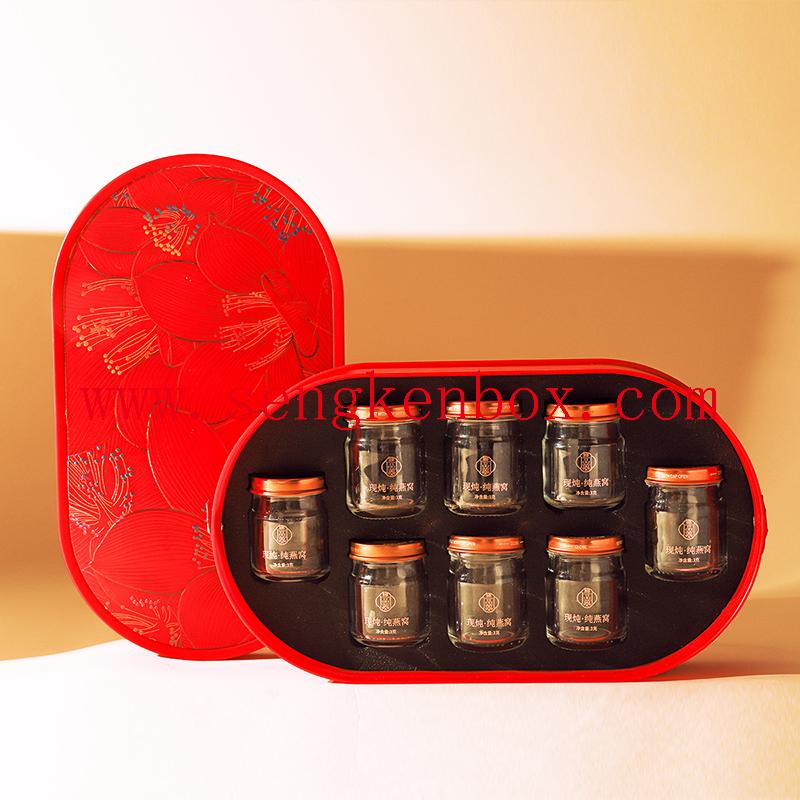 red luxury festival gift box