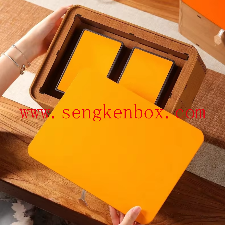 double tin tea box double tin tea box