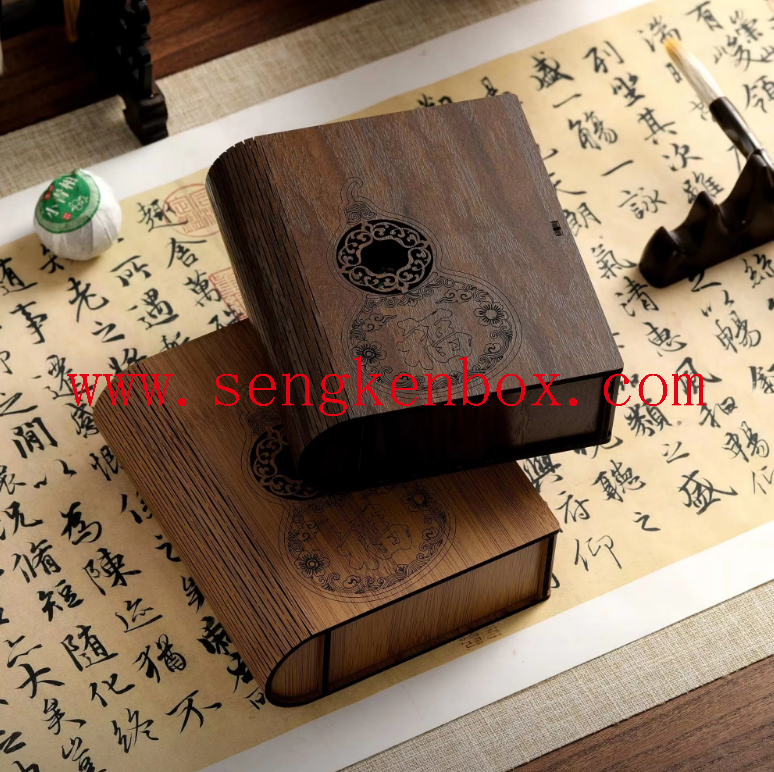 Book Shaped Tea Box
