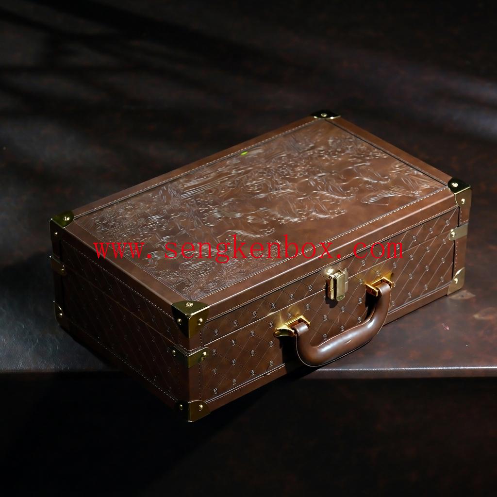 Horse Design Tea Caddy
