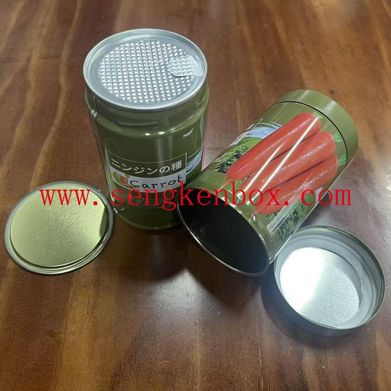 Vegetable Seed Packaging Tin Vegetable Seed Packaging Tin