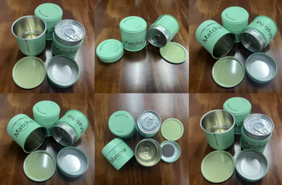 Matcha Powder Tin Can Matcha Powder Tin Can