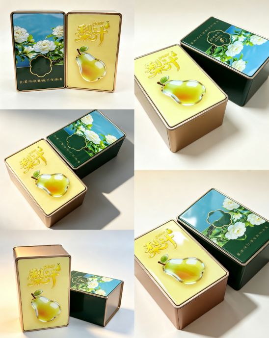 Pear Juice Powder Gift Packaging