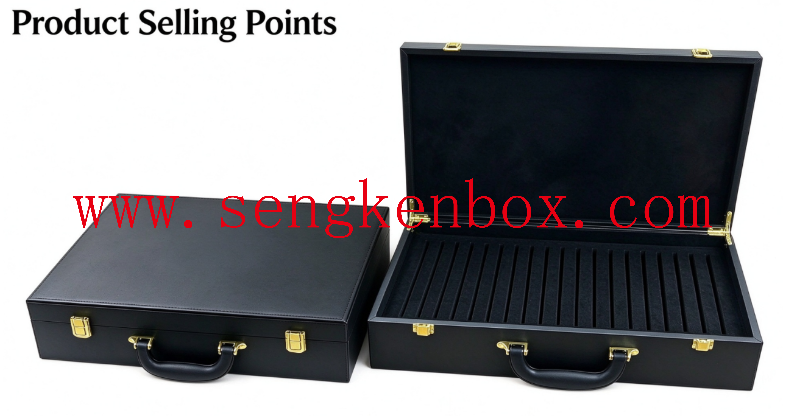 Business Use Ceramic Sample Display Suitcase